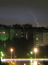  Молнии над Минском. Лето 2011
